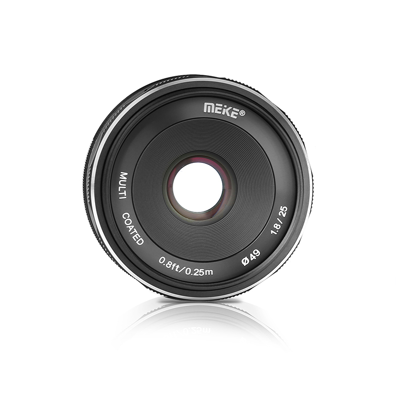 Lens MEIKE 25mm F1.8 Manual Focus for M43 